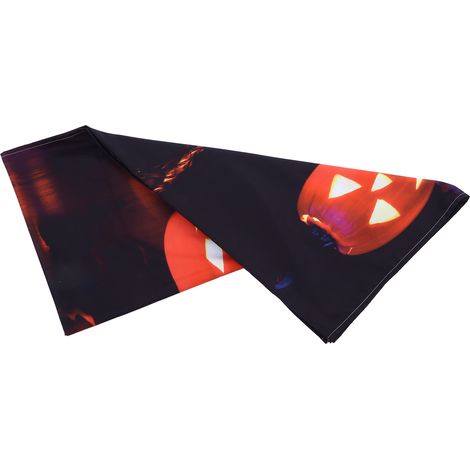 Tapisserie murale décorative d'Halloween pour chambre, salon, bureau, fête, 230 x 180 cm / 90,6 x 70,9 pouces (1/5)