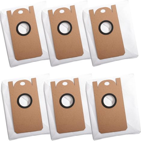EASYCOMFORT 6pcs Convient pour Pusanick M7PRO/ M8PRO robot de balayage sac à poussière sac à poussière accessoires sac filtrant (1/5)
