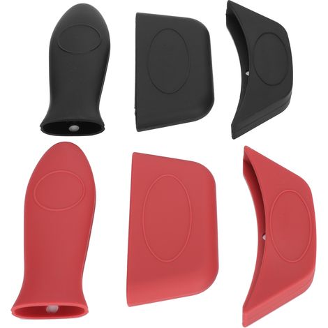 Ensemble de 6 manchons de protection pour poignées de casseroles et poêles, anti-brûlure, pour ustensiles de cuisine (1/5)