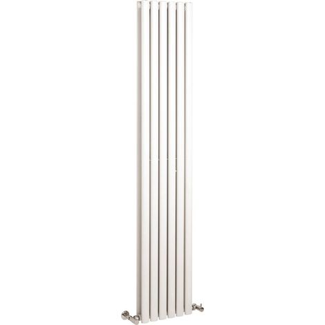 Nuie 1800mm x 354mm Gloss White Revive Double Panel Radiator - HL326 (1/5)