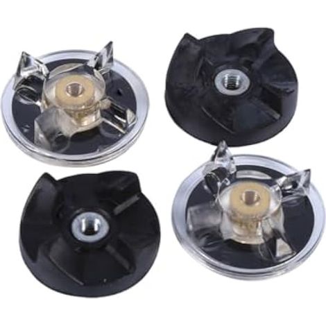 Gears Lame - Remplacement 2 Base de Caoutchouc Gear 2 Lame Gears Pièces de Rechange for Magic Bullet Juicer 250W (1/4)