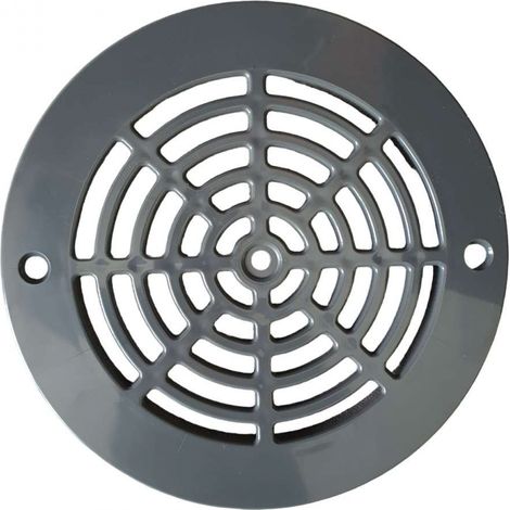 Grille bonde de fond de piscine 19.5 cm – PDFX9958DGR – Résistante aux chocs – Compatible avec bondes Hayward