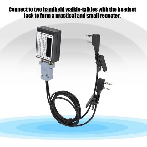 Boîtier relais bidirectionnel portable HURRISE, prêt à l'emploi pour talkie-walkie-AquaForge (1/4)
