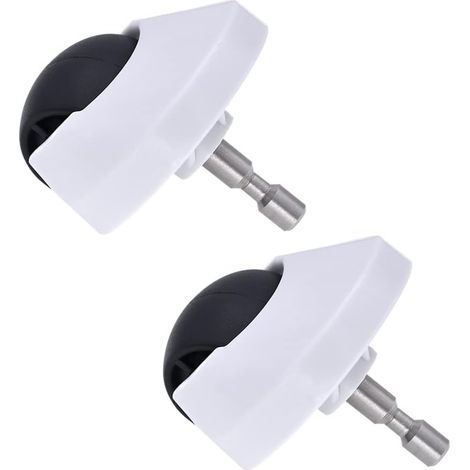 Roues Avant de Remplacement pour Roborock S6/S6 Pure/S5/S50/S4/E4/E35/E25/E20/C10, Lot de 2 (1/4)