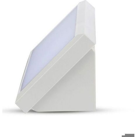 Applique murale LED rectangulaire 40W blanc angulaire extérieur IP65 (1/5)