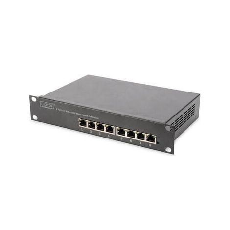 Digitus  Switch Gigabit Ethernet PoE de 8 puertos  DN-95317  No gestionado  Montaje en rack  Cantidad de puertos de 10/100 Mbps (RJ-45)  Cantidad de puertos de 1 Gbps (RJ-45)  Cantidad de puertos SFP+ (1/4)