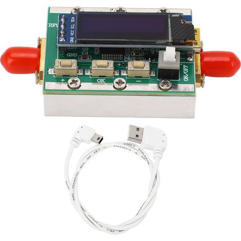 Atténuateur Programmable RF 1-3800MHz, Module numérique 0-31dB réglable 1dB, coque CNC contrôlable par PC 5V (1/5)