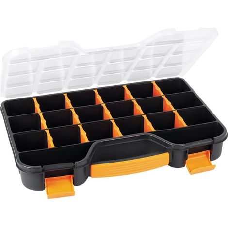 Mallette de rangement OMR18 (L x l x H) 415 x 286 x 61 mm Nombre de compartiments: 18 1 pc(s) (1/5)