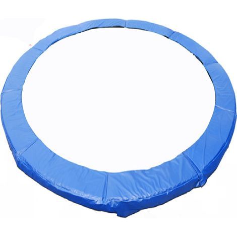 Trampolinschutzeinfassung - Durchmesser: 183 cm - Blau - UV-beständig - Reißfest - Schutzaccessoire (1/5)