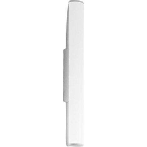 Applique Gap 14W Led 1350Lm 3000K Structure En Aluminium Blanc Mat Ip44 Diffuseur Opale - Design Moderne - Gea Luce (1/3)