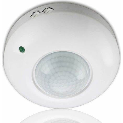 PIR-Bewegungsmelder, Aufputz- oder Deckenmontage, 360°-Erfassung, max. 1200 W (1/5)