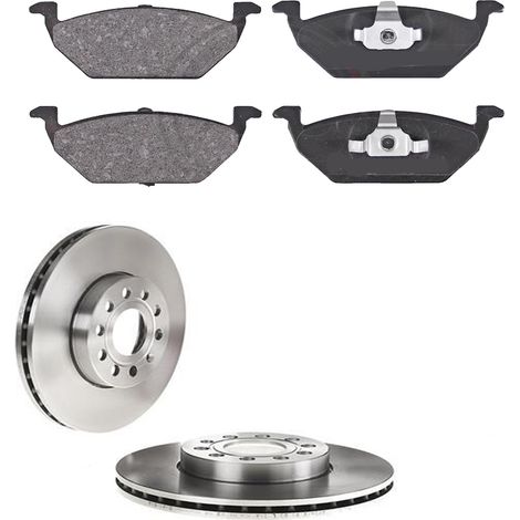 KIT FRENI ANTERIORI compatibile con SKODA OCTAVIA II COMBI (1Z5) - DISCHI + PASTIGLIE OEM: P 85 072 / 17521 , 17522 /SOSTITUZIONE DIRETTA/BASSA POLVERE/SILENZIOSO (1/5)
