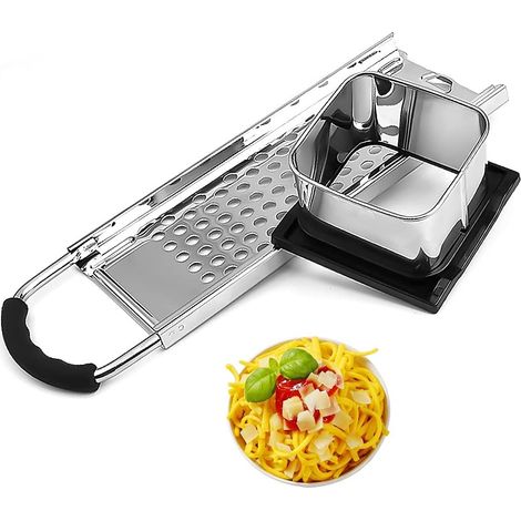 Appareil À Spaetzle - Acier Inoxydable - Pour Préparation Spaetzle Et Knöpfle - Compatible Lave-Vaisselle - 1 Pièce (1/5)