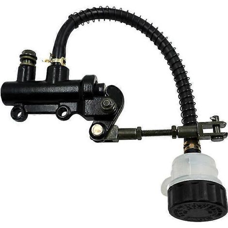 Pompe de frein arrière de moto, maître-cylindre hydraulique à pied, accessoires de réparation pour motos Suzuki, Kawasaki, Honda, universel. (1/4)