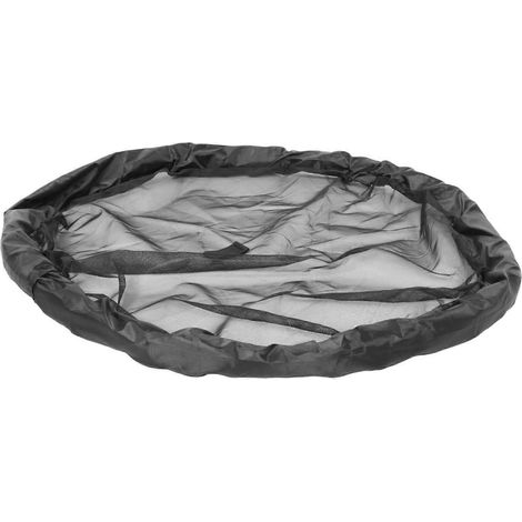 Jardinière flottante pour bassin avec filet de sécurité pour poissons-rubans, île flottante protégée contre les UV, idéale pour les jardins aquatiques. (1/5)
