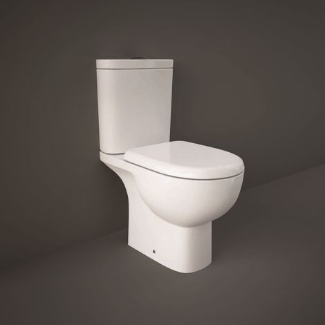 RAK Ceramics Tonique Access Close Coupled Toilet Soft Close Seat (1/5)