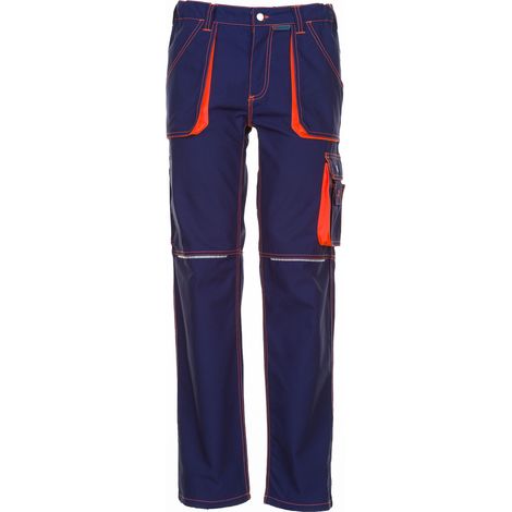 Pantalon Basalt Neon marine/orange Taille 60 (1/4)