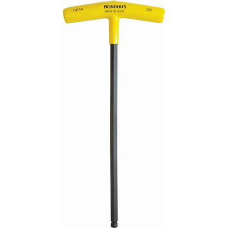 Bondhus 13109 - Llave en T puntabola Bondhus ProGuard 5/32"x231 mm. - herramienta profesional duradera, calidad garantizada, envío en 24h (1/3)
