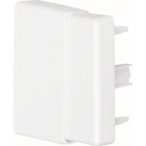 Embout Blanc Pour Goulotte, H. 6.3 X P.4.5 Cm