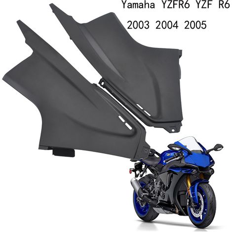 Accessoires moto : protection d'admission d'air, plaque de protection de réservoir pour Yamaha YZFR6 (1/5)