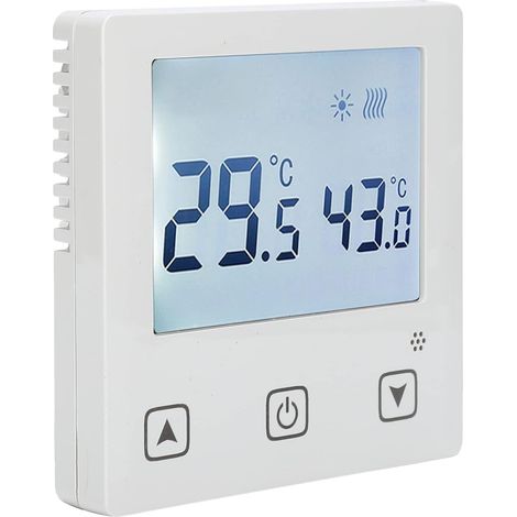 Thermostat 220 V pour Chauffage Au Sol, Régulateur De Température avec écran Tactile pour Salons, Chambres, Salles à Manger, Couloirs (1/5)
