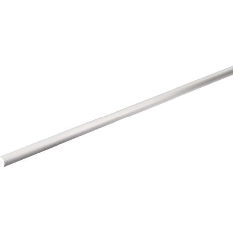 PROFILO TUBO PIENO ARCANSAS - ALLUM ARGENTO MM  6 H.CM 100 - 5 pezzi (1/2)