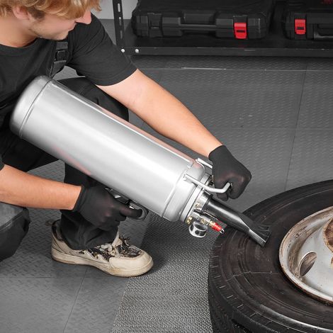 Booster de Pneu 10 L, Canon à Air Portable, avec Pression de Service 0,6-0,8 MPa, Gonfleur Pneumatique de Pneu, pour Voiture, SUV Compact, Camionnette, Vélo Électrique, Camping-car, VTT (1/5)