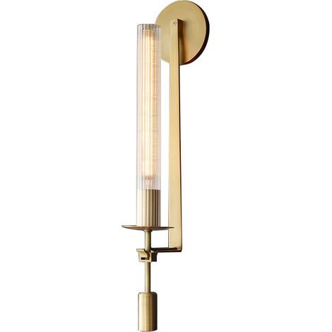 Vela Uno – Moderne Wandleuchte 66 cm 1xE27 40W gold (1/5)
