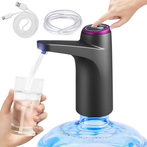 Electric Drinking Water Pump - Automatic Water Dispenser Pump with USB Charging, Wireless USB Rechargeable Water Dispenser Pump for Home, Office, Kitchen, Camping MUMU (1/4)
