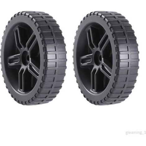 Roues Pour Barbecue - Diamètre Trou 10 mm - Dimensions 175 x 45 mm - Usage Extérieur - 2 Pièces (1/4)