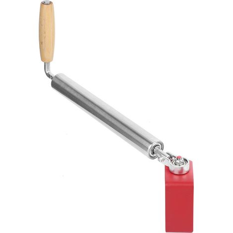 Rouleau à pâtisserie en acier inoxydable pour étaler la pâte à biscuits et le pain maison. (1/4)