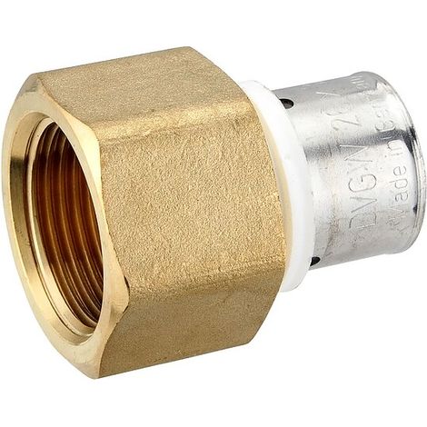 Pressfitting-Übergang 26 x 3,0 mm - 1 Zoll Innengewinde für MV-Rohr