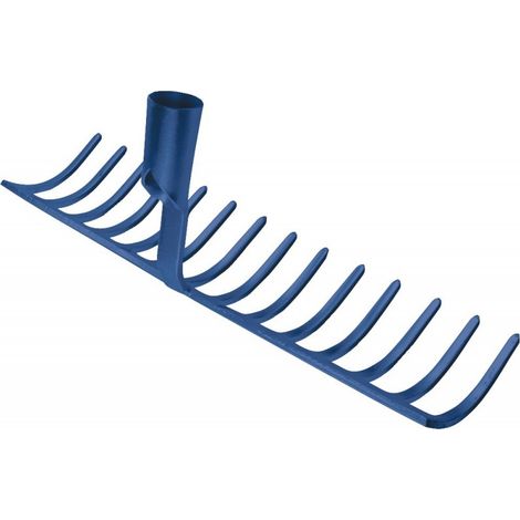 Rateau Ha 16 Denti Pietre, Maniche Blu