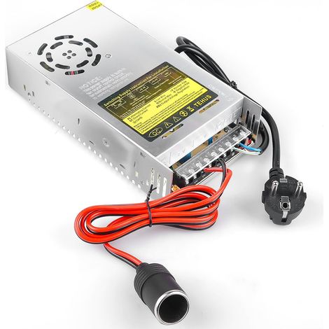Bloc d'alimentation à découpage 12 V 40 A 480 W Adaptateur secteur pour voiture Convertisseur de tension AC 240 V vers DC 12 V 40 A 480 W Convertisseur de tension adapté pour bandes LED, CCTV, radio, (1/5)