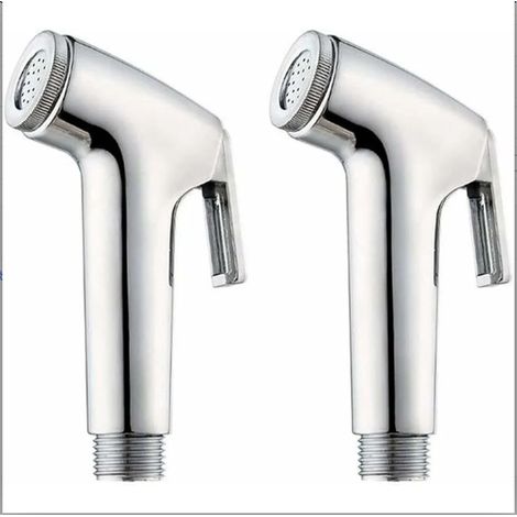 Pulvérisateur Bidet - ABS - Pression Réglable - Pour Toilettes Hygiène Personnelle Nettoyage Animaux - 2 Pièces (1/5)