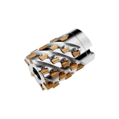 Walzenstirnfräser ISO 50T05R-C90SD12X55 D.22mm Rechtslauf Schneid-D.50mm (1/3)