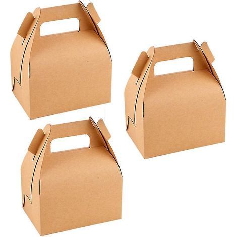 Boîte à pignon en papier kraft (12 pièces) (1/3)