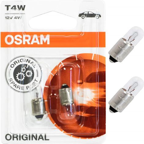 Osram T4W Original Line 3893-02B 12V Autolampen Doppelblister - Auto Lampe Premium E-geprüft - Versand DE (1/3)