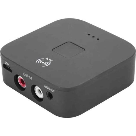 Récepteur Bluetooth - Bluetooth 5.0 - Entrée RCA et Jack 3.5 mm - Portée 10 m - Hi-Fi - 1 Pièce