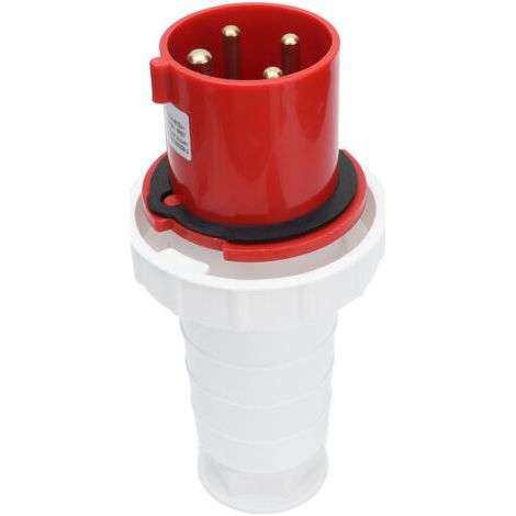 Prise industrielle à 4 broches, résistance à la chaleur, accessoires électroniques étanches IP67 isolants pour produits chimiques agricoles (1/5)