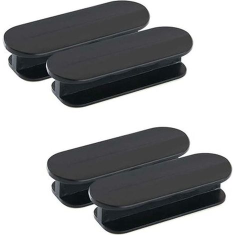 Green Mobility-Boutons et poignées de meubles,Lot de 4 poignées auto-adhésives pour placard de cuisine, tiroir, fenêtre, porte coulissante (1/5)