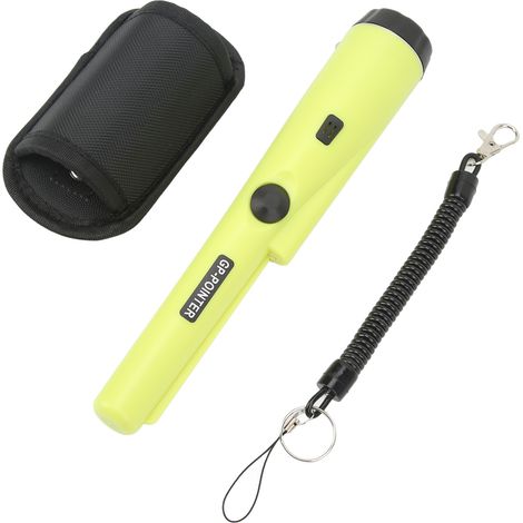 Détecteur de métaux portable professionnel pour la recherche de trésors et la découverte d'or, idéal pour les enfants et les adultes (vert). (1/5)