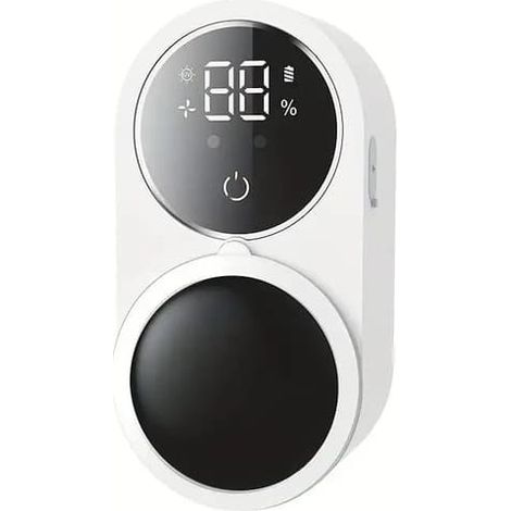Sterilisationsbox für zwei Zahnbürsten, automatischer Sensor, UVC, UV-Sterilisation und Trocknungsfunktion. (1/5)