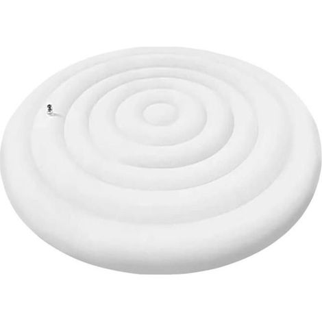 Couverture spa gonflable ronde – Valve gonflage/dégonflage rapide – PVC – Protection toutes saisons (1/4)