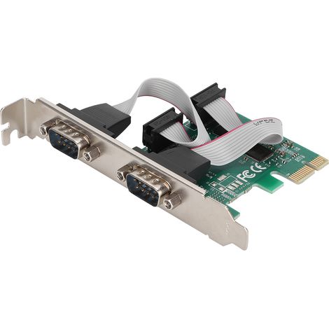 Carte d'extension série ST316 PCI-E vers RS232 à 2 ports (1/5)