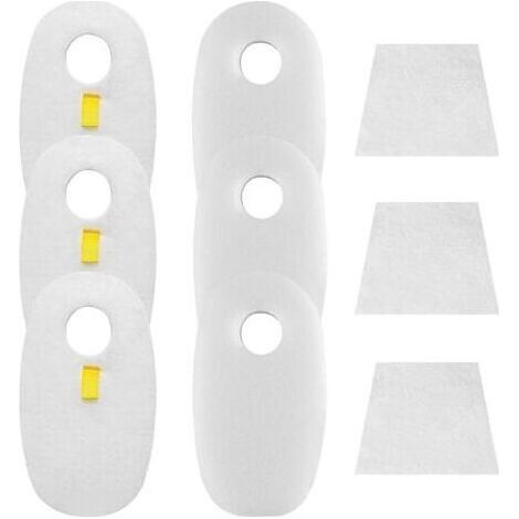 Ersatzfilter für Shark Rocket DeluxePro TruePet Staubsauger HV319Q, HV320, HV320C, HV320W, HV321, HV322, HV322Q, HV324Q, HV325, HV330, UV330, UV422 und UV422CCO: 3 Ersatzschaumstofffilter (1/4)