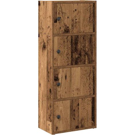 Maison Exclusive - Bücherregal Altholz-Optik 40x24x102 cm Holzwer