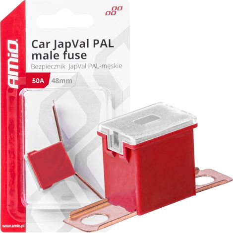 Japanische PAL-Kfz-Sicherung, 48 mm, 50 A, Stecker, amio-03420 (1/4)