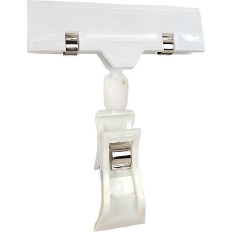 Soporte giratorio para etiquetas de precio,Soporte para etiquetas de precio,Soporte para pizarra de precios para supermercado,30 unidades/paquete (1/5)