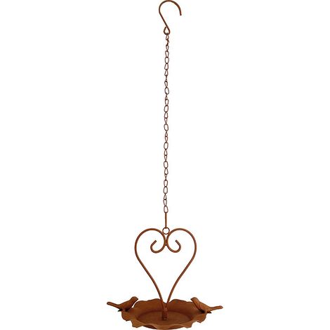 Mangeoire oiseaux suspendue Love 22 x 15 x 46 cm (1/4)